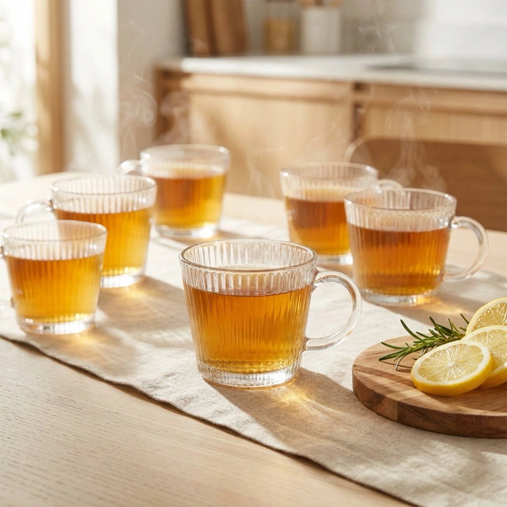 Szklanki do kawy i herbaty 370 ml 6 szt.