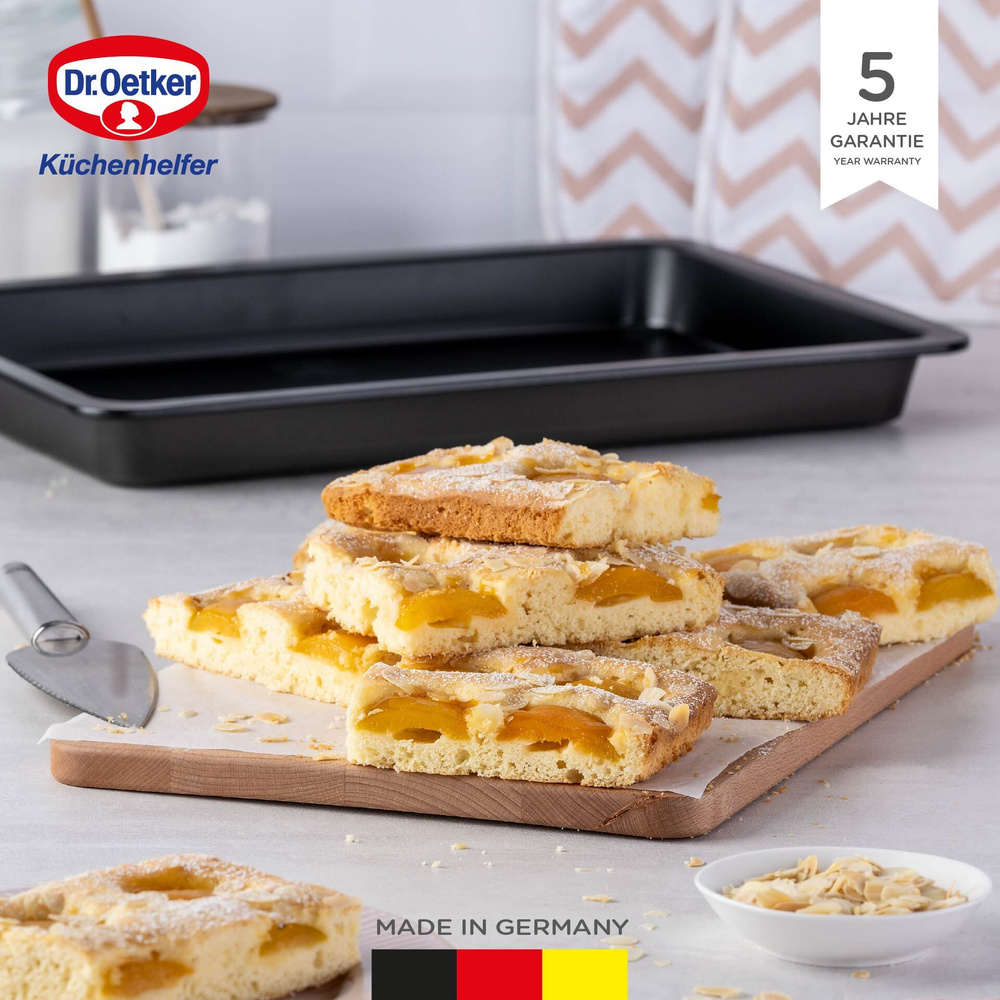 Forma do pieczenia z wysokim brzegiem 42x29 cm Dr. Oetker