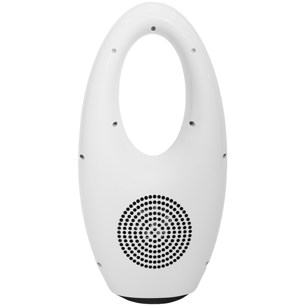 Nowoczesny wentylator stojący bezłopatkowy podłogowy pilot timer LED kolory biały 3 tryby obrotowy