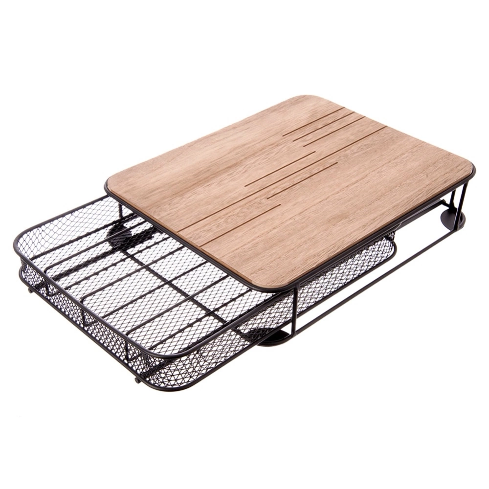 Organizer na kapsułki do kawy metalowy czarny