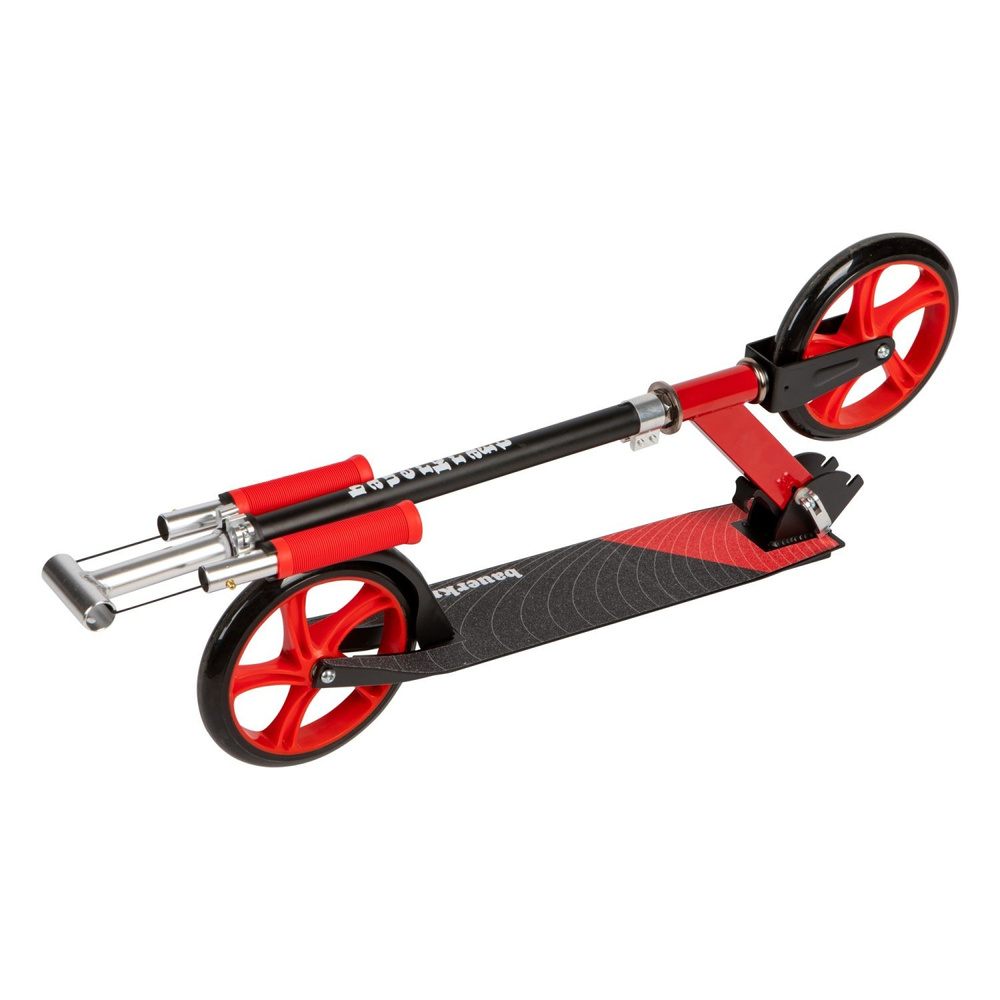 Duża składana hulajnoga 85,5 - 95,5 cm czerwona