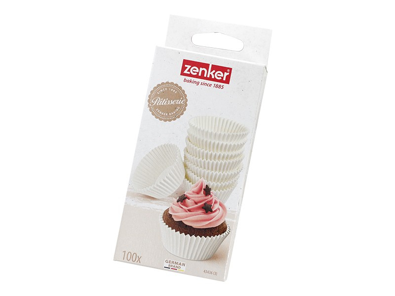 Foremki papierowe / papilotki do muffinek 100 sztuk ZENKER 43436