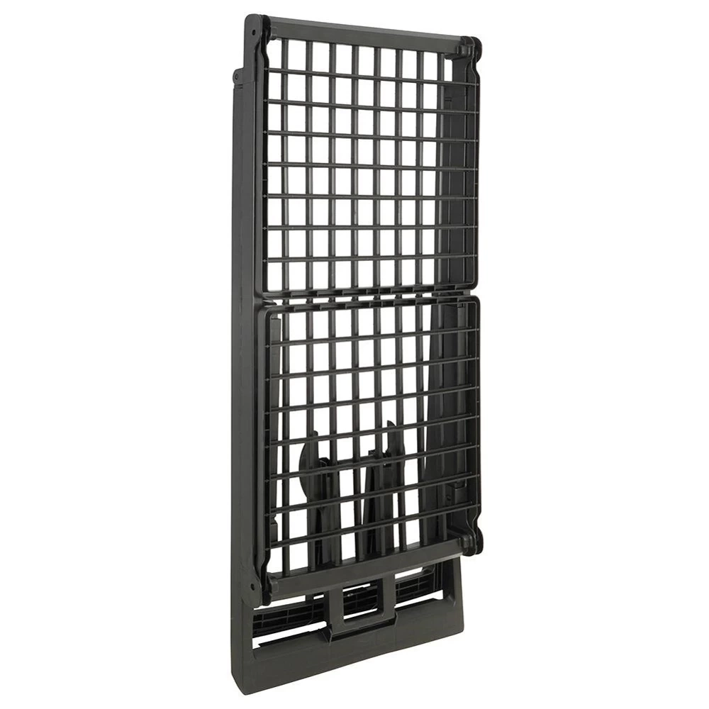 Suszarka na pranie czarna rozkładana XXL 200 cm