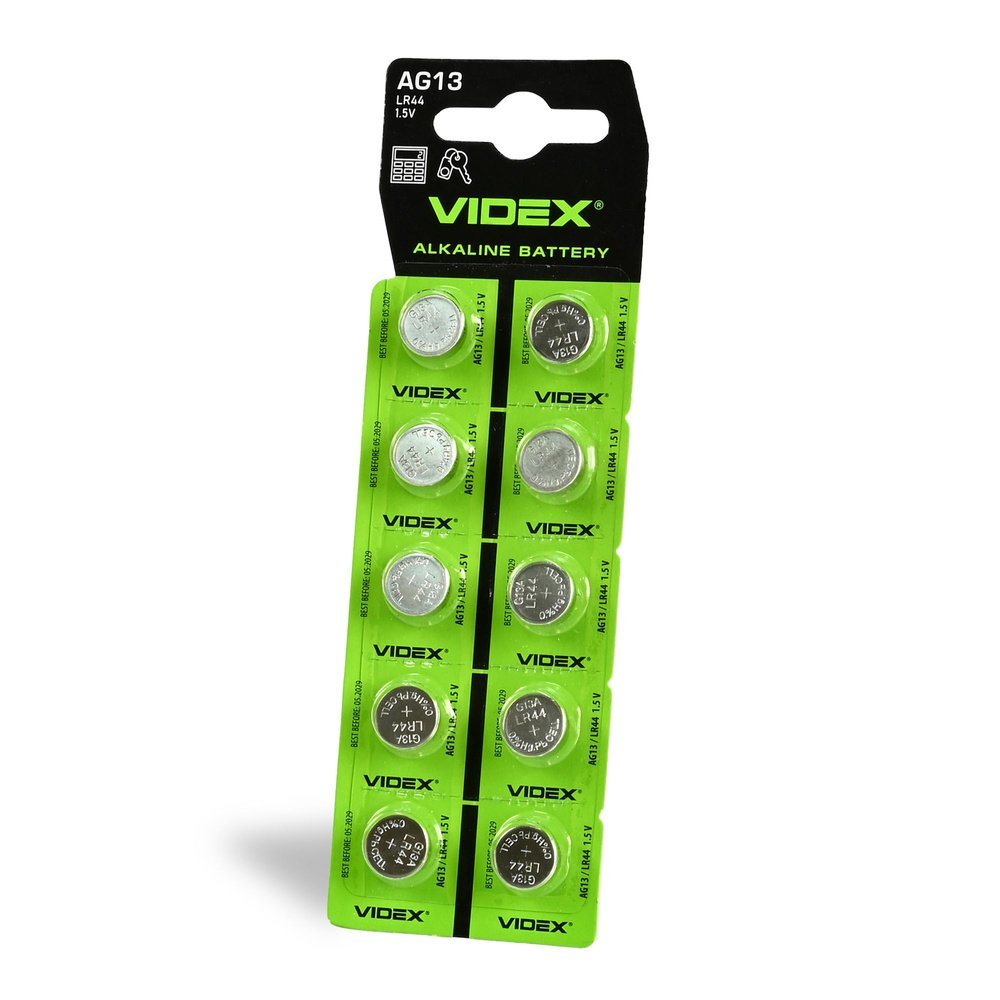 Bateria alkaliczna VIDEX AG13/LR44 BLISTER 10 szt.