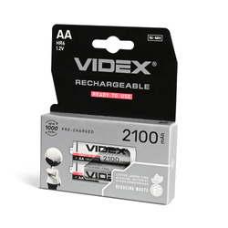 Akumulator Ni-MH VIDEX HR6 2100mAh 2 szt. BLISTER