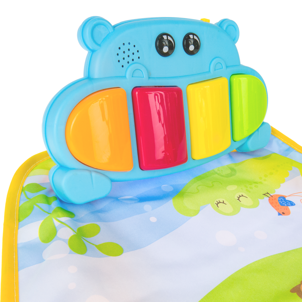 Interaktywna mata edukacyjna z zabawkami + pianino