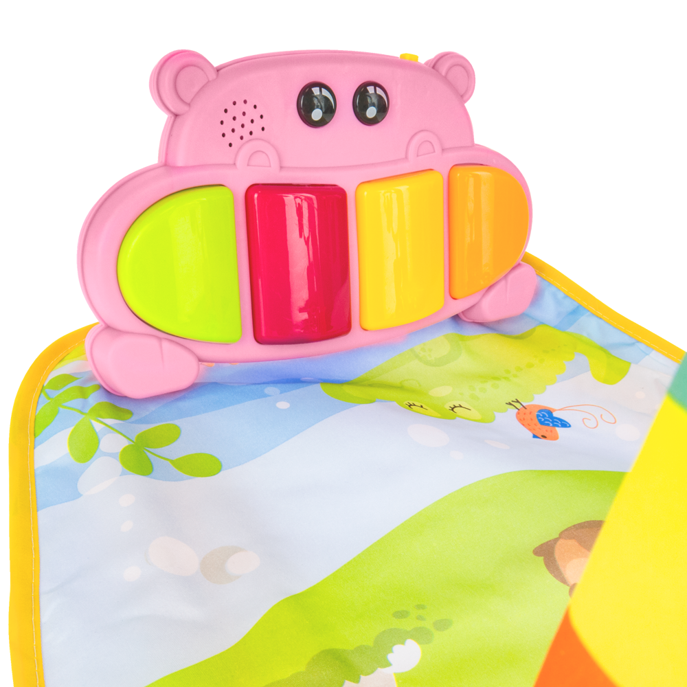 Interaktywna mata edukacyjna z zabawkami + pianino