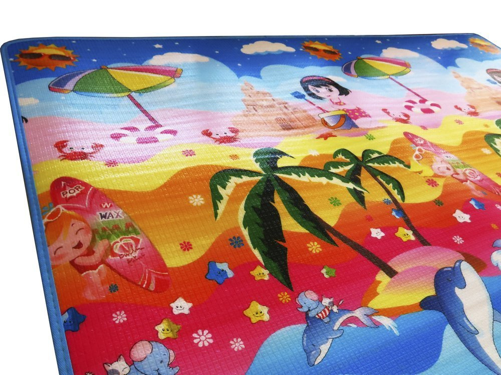 Mata piankowa dla dzieci 177x197 cm XXL