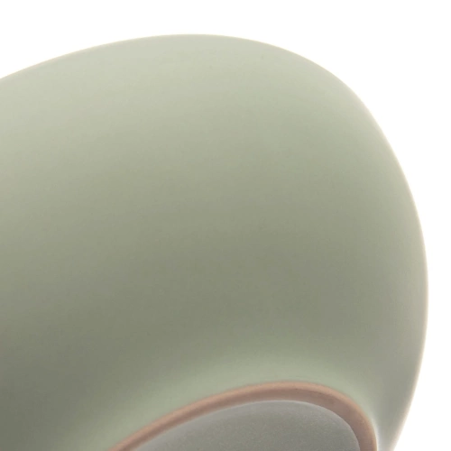 Talerz obiadowy głęboki ceramiczny zielony GLAZE 20,5 cm, 900 ml