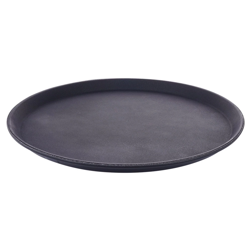 Taca kelnerska antypoślizgowa czarna 35 cm
