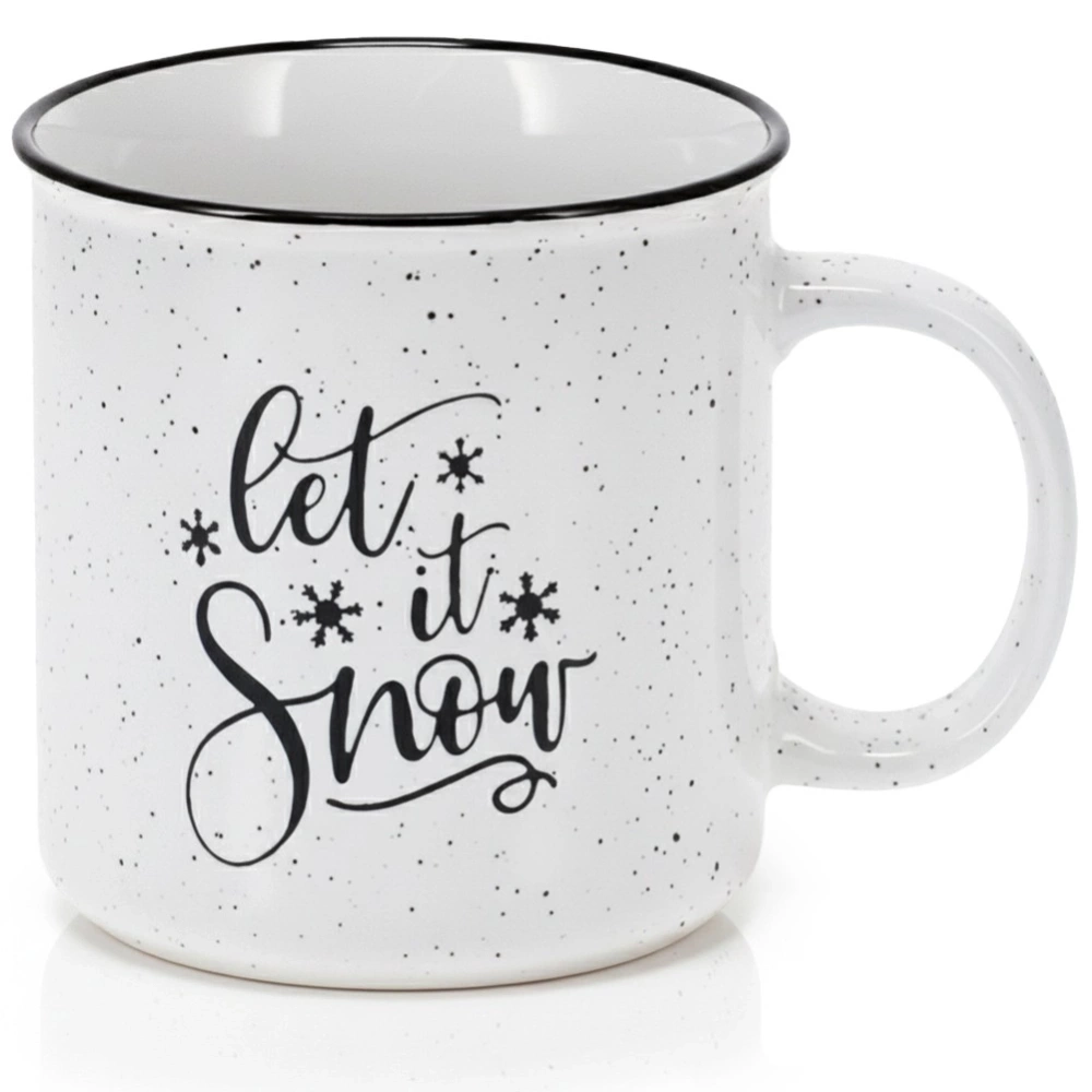 Kubek ceramiczny biały XXL 700 ml