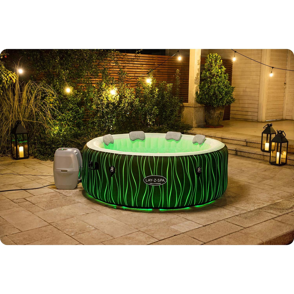 Bestway jacuzzi Lay-Z-Spa HOLLYWOOD 4-6os 196 cm LED 60059
