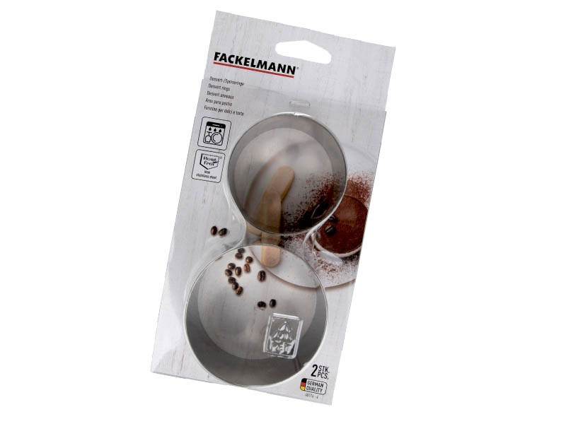 Foremki obręcz do wykrawania wykrawacze ciastek FACKELMANN 48176