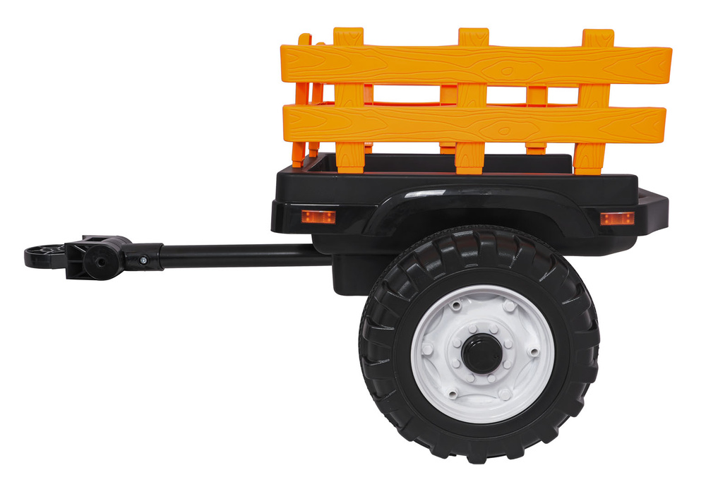 Pojazd MEGA Traktor D68 Z Przyczepką Niebieski