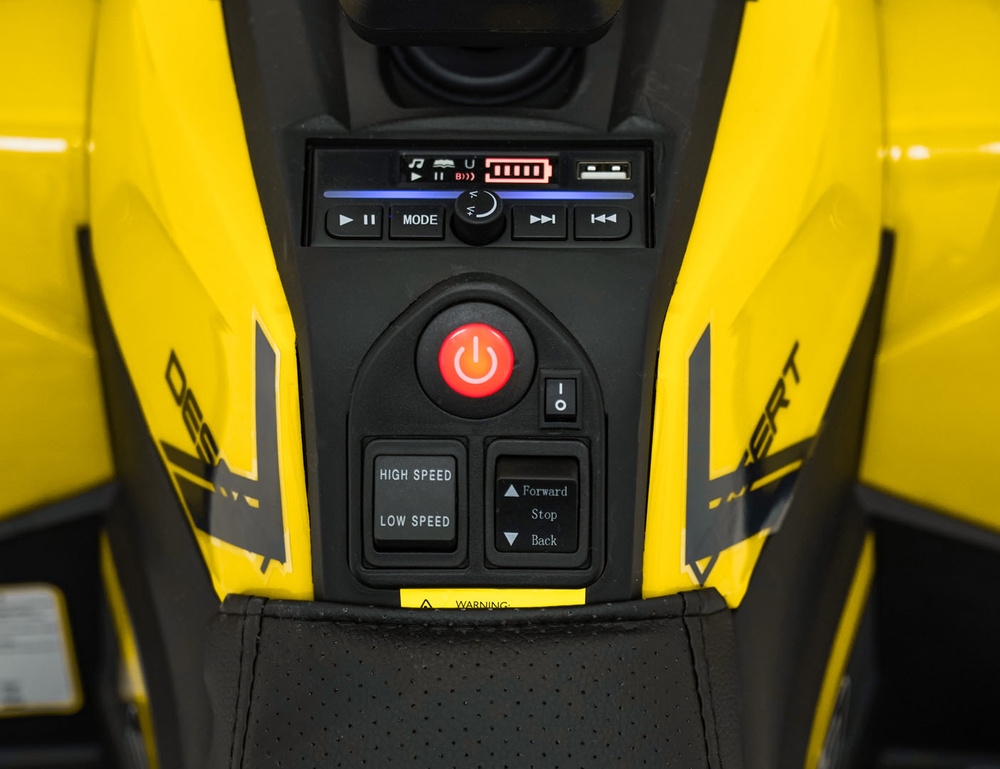 Pojazd Quad ATV Robust 01 Żółty