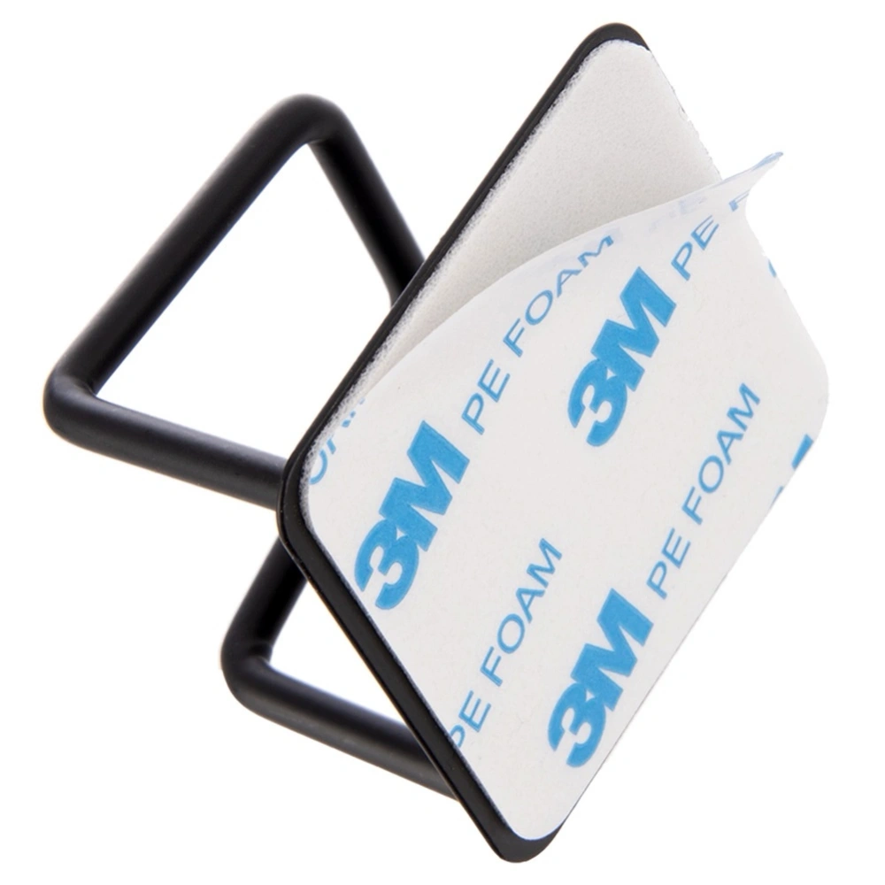 Haczyk wieszak samoprzylepny czarny BLACK 4,8x4,8 cm 2 szt.