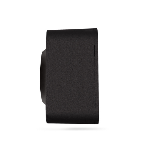 Podwójne gniazdo natynkowe Schuko IP20 czarne VIDEX BINERA