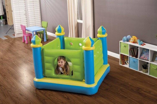 Trampolina - Zamek 132 x 132 x 107 cm INTEX 48257