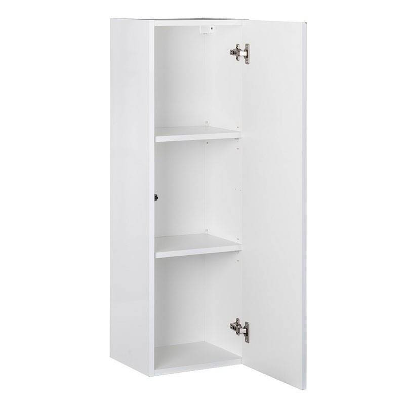 Szafka łazienkowa boczna, 1-drzwiowa, 2 półki szklane New York 84923