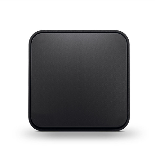 Włącznik natynkowy 1-klawiszowy 1-biegunowy czarny mat BINERA