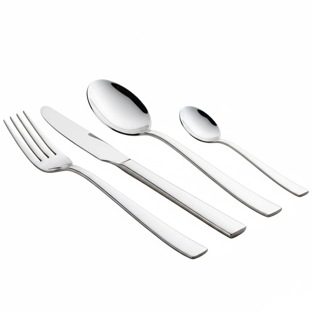 Zestaw sztućców stalowy dla 6 osób 24 el.