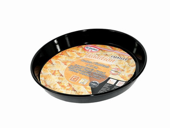 Forma do pieczenia pizzy emaliowana, Ø28 cm Dr. Oetker