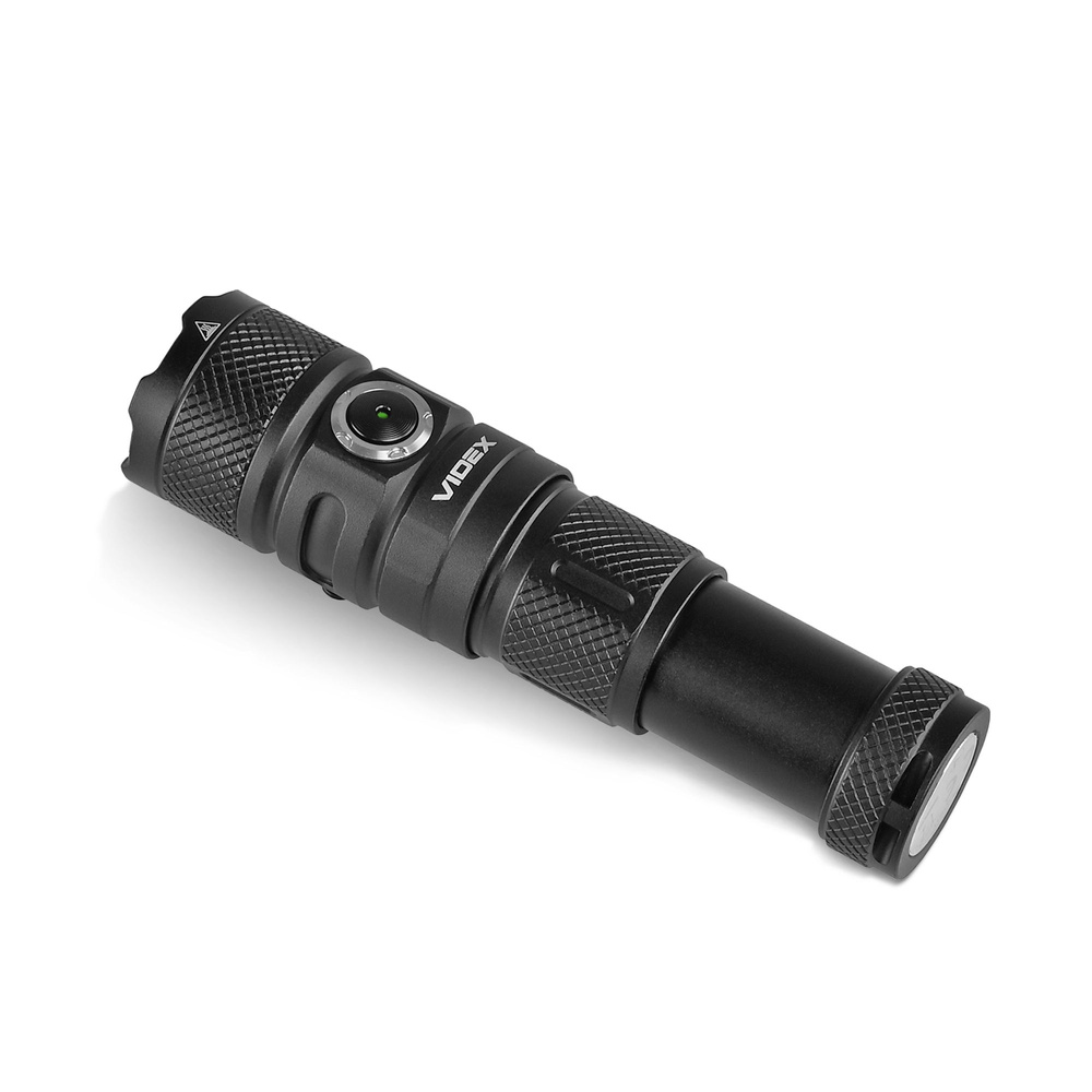 Latarka taktyczna Videx LED optyczna IP66 1500lm 6 trybów 5000k zasięg 220m