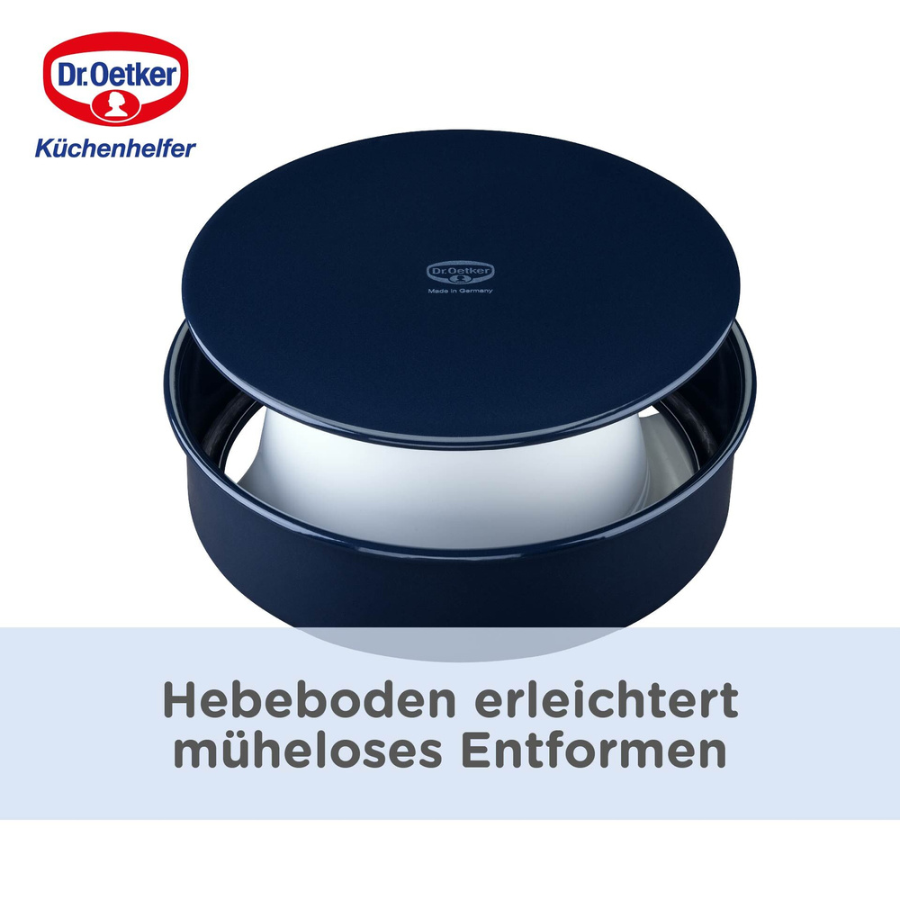 Forma blacha do pieczenia ciast tortownica Ø28 cm z emalią Dr. Oetker