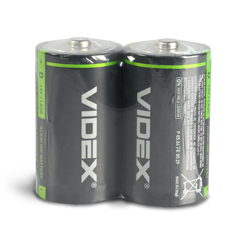 Bateria alkaliczna VIDEX LR20/D 2 szt.