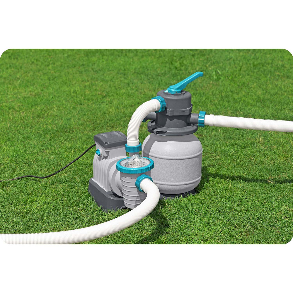 Pompa piaskowa do basenów + tabletki multifunkcyjne 6056 l/h Bestway 58497