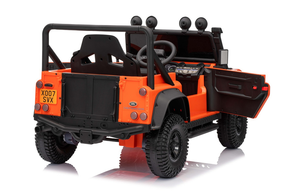 Pojazd Land Rover Defender 110 SVX Concept Pomarańczowy
