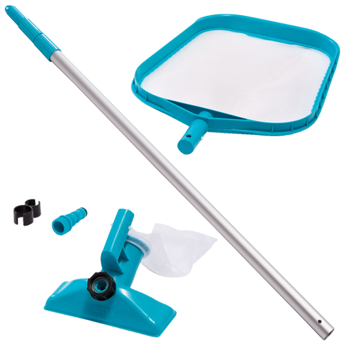 Zestaw do czyszczenia basenu odkurzacz- kij,siatka,odkurzacz INTEX 28002