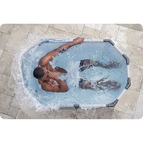 Bestway Zestaw Zbiornik do MORSOWANIA Glacial Dip + pompa 150x90cm 6002N