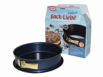 Forma do pieczenia, okrągła, Ø28 cm, emaliowana Dr. Oetker