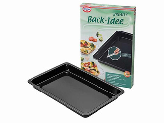 Forma do pieczenia emaliowana 42x29 cm Dr. Oetker