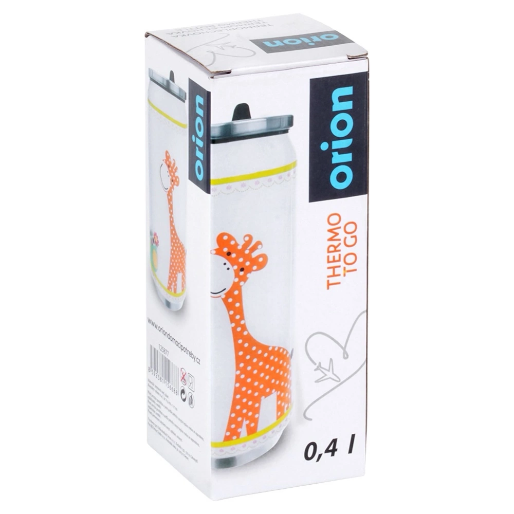 Kubek termiczny puszka ŻYRAFA 400 ml