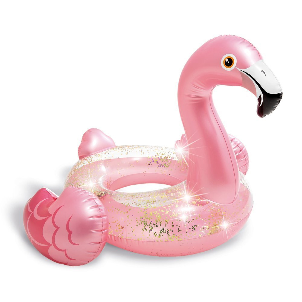 Dmuchany Flaming duża zabawka do pływania 99x89x71 cm INTEX 56251