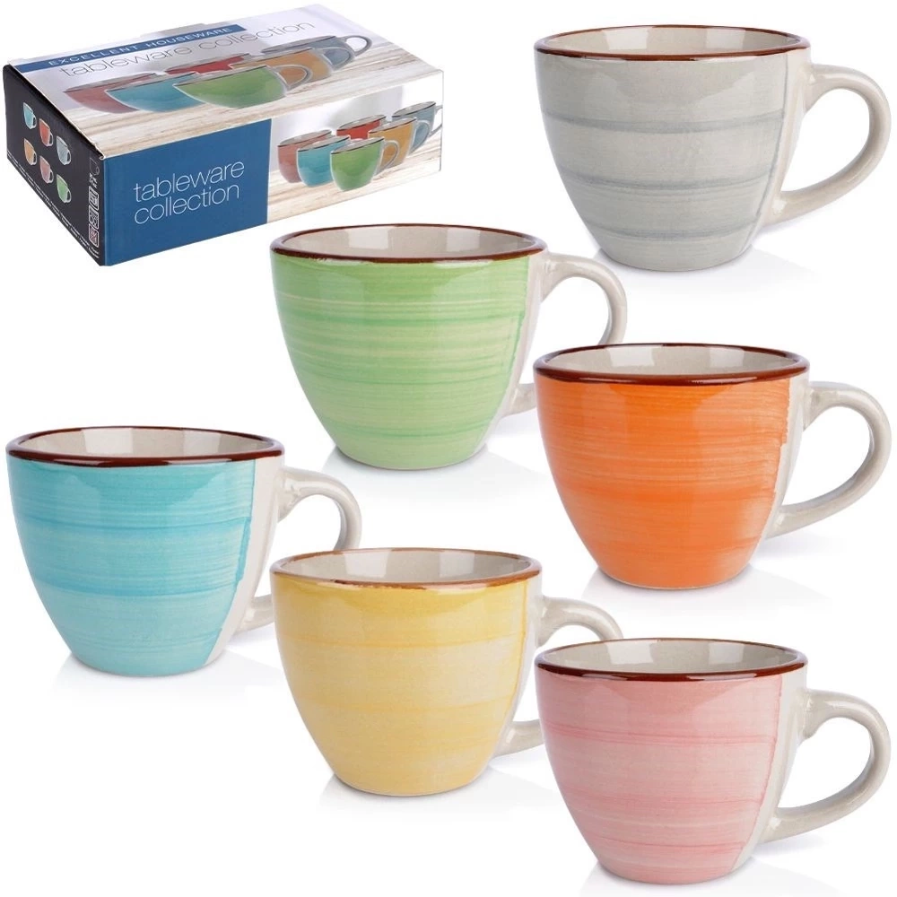 Kubki ceramiczne 90 ml 6 szt.