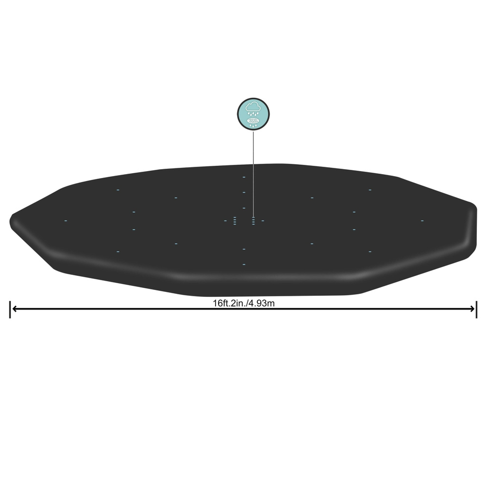 Bestway POKRYWA na basen stelażowy 488cm 58249