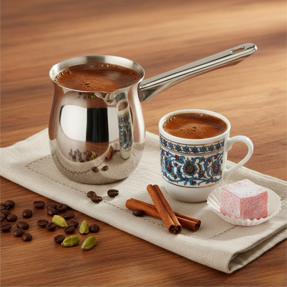 Tygielek do kawy stalowy 300 ml