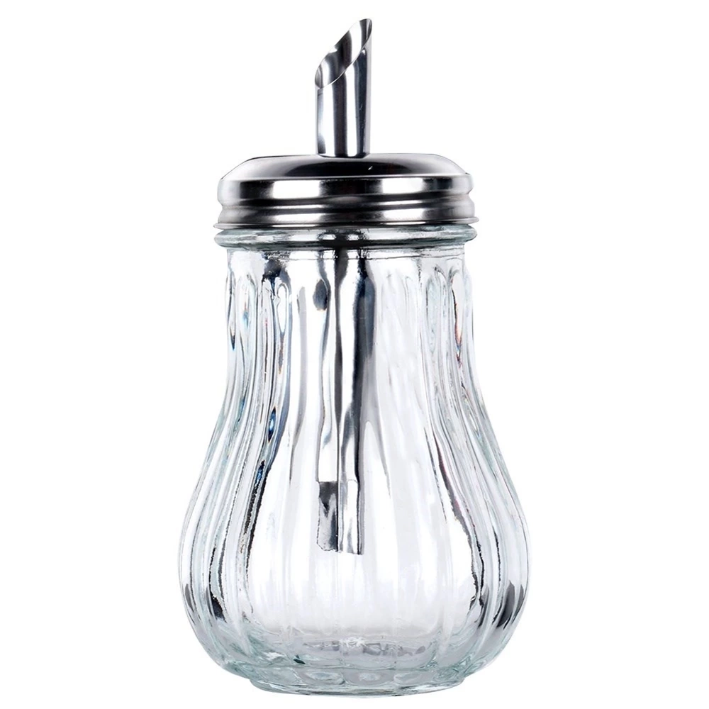 Cukierniczka z dozownikiem szklana 190 ml