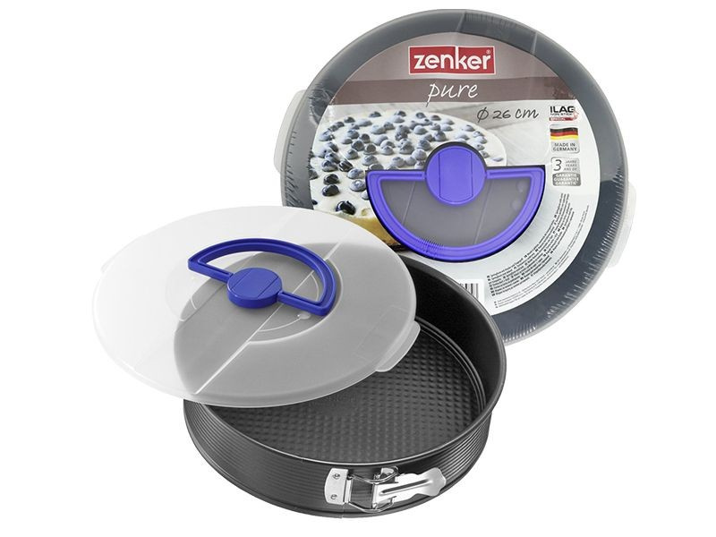 Duża forma blacha tortownica do pieczenia z pokrywą ZENKER 3979