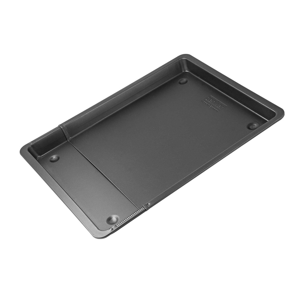 Forma do pieczenia z wysokim brzegiem rozkładaną 37,5-52 cm czarna