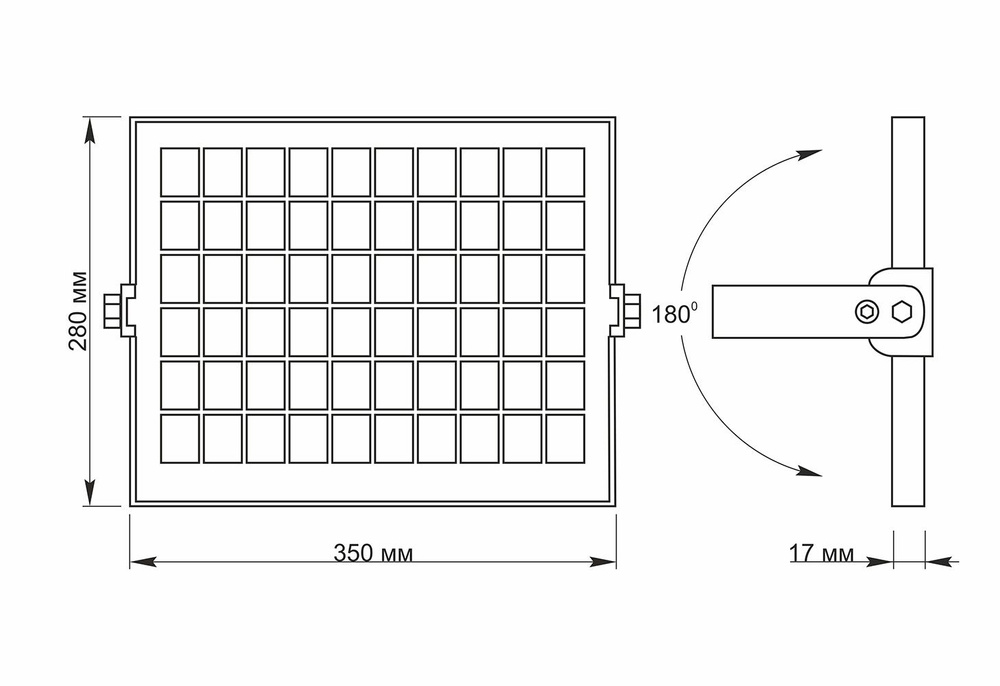 Naświetlacz LED Videx lapma czujnik ruchu panel słoneczny 600 lm + PILOT