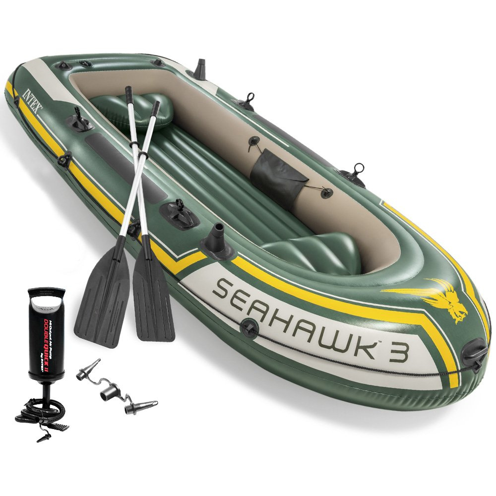 Zestaw ponton Seahawk 3- os z silniekiem i mocowaniem Intex