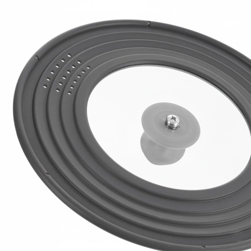 Pokrywka szklana silikonowa uniwersalna 24/26/28 cm