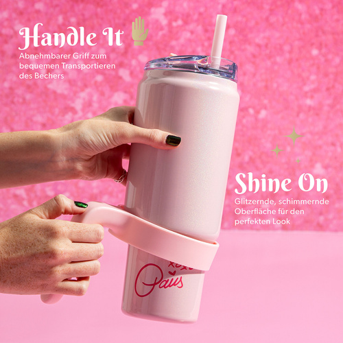 Różowy kubek 1L Paris Hilton Różowy kubek 1L Paris Hilton Termosowy kubek na wynos – do każdego napoju