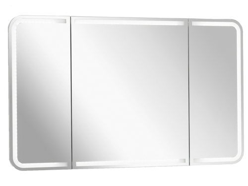Szafka lustrzana biała 120 cm z oświetleniem LED M9 Lanzet 7298312