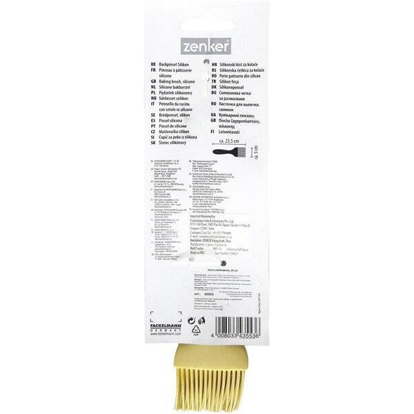 Pędzelek silikonowy do smarowania  mięs ciast ZENKER 43553