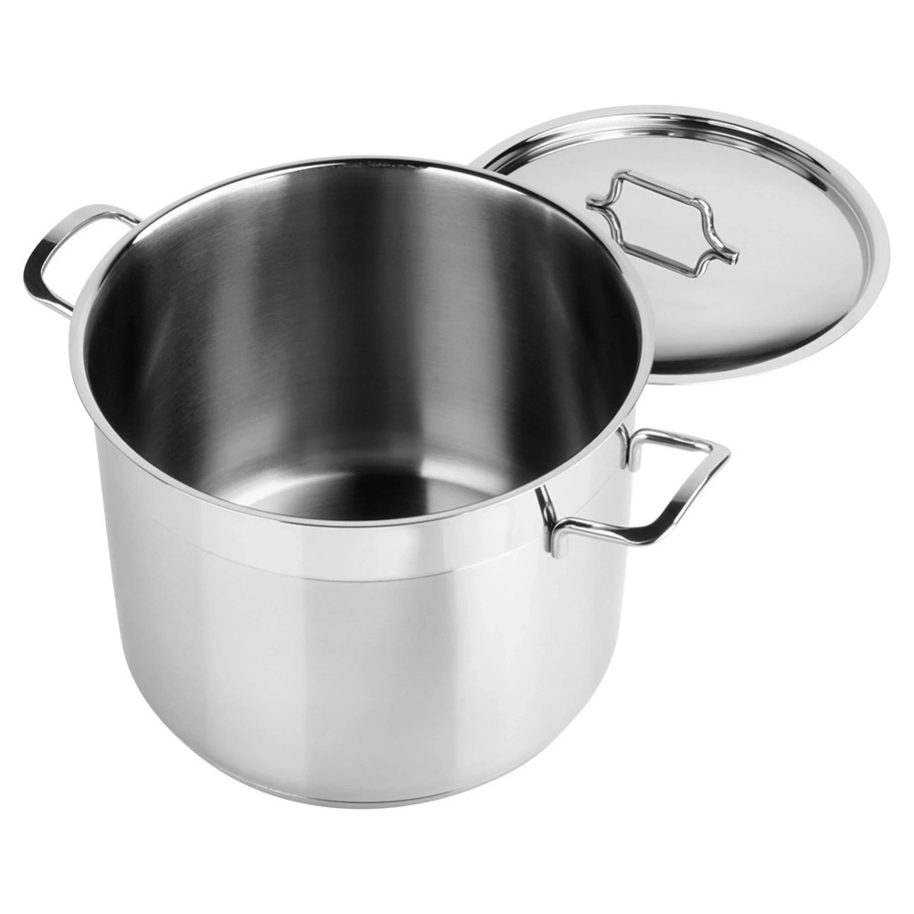 Garnek stalowy z pokrywką ANETT 24 cm, 8 l